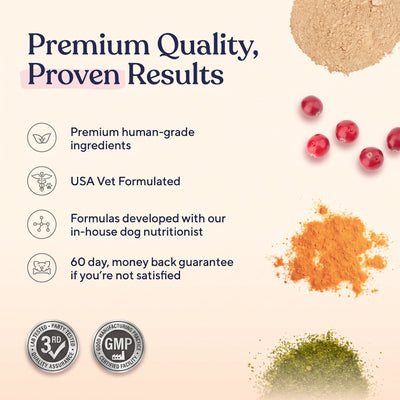 Urinary & Bladder Support Chews — UTI Relief, Bladder Health & Urinary Defense for Dogs